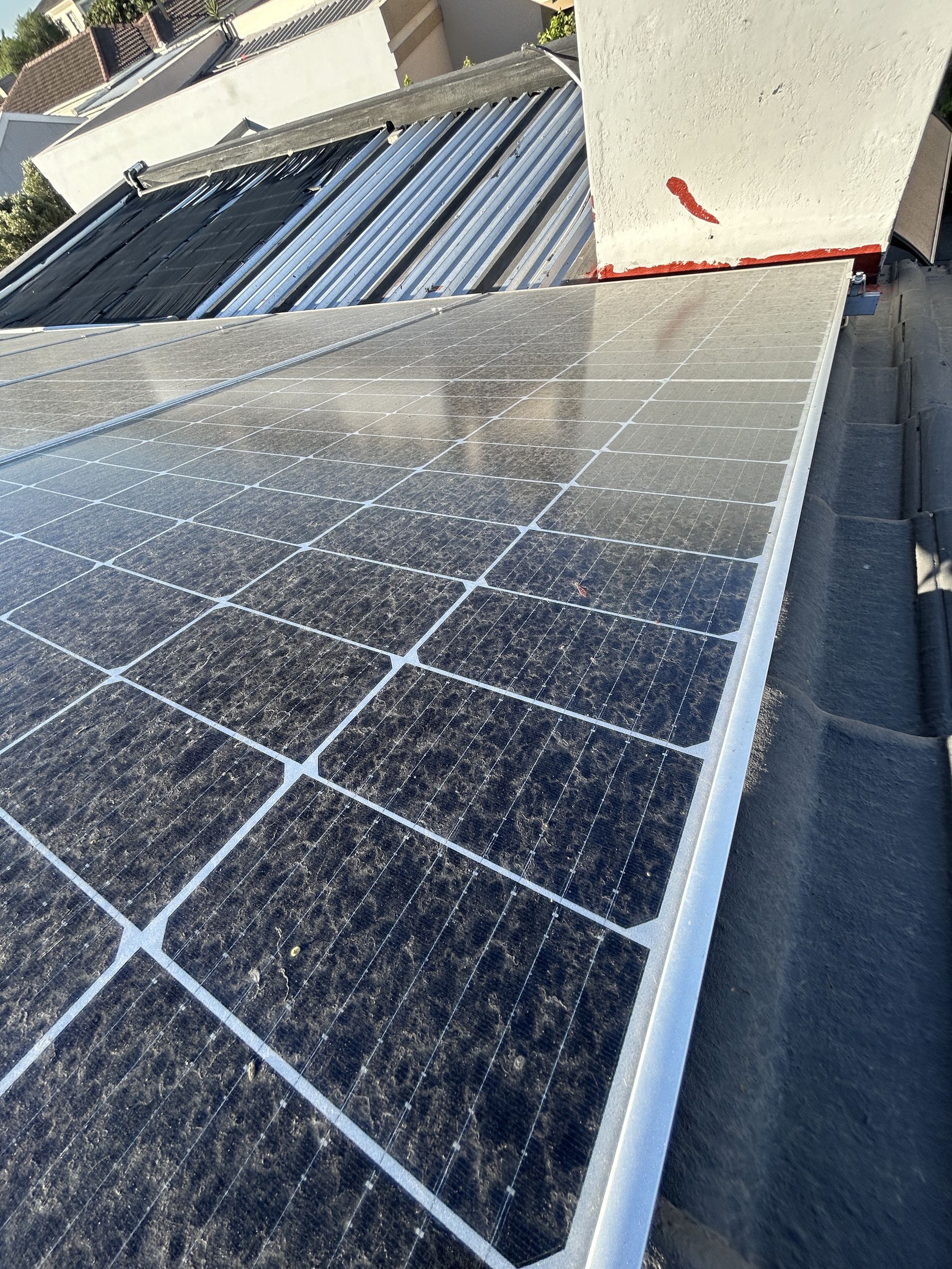 Solar array, visual spectrum